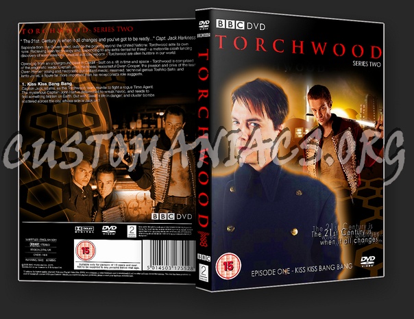 Torchwood Series 2 Episode 1: Kiss Kiss Bang Bang dvd cover