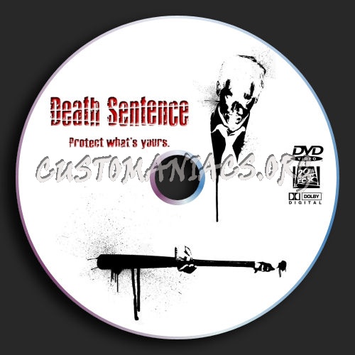 Death Sentence dvd label