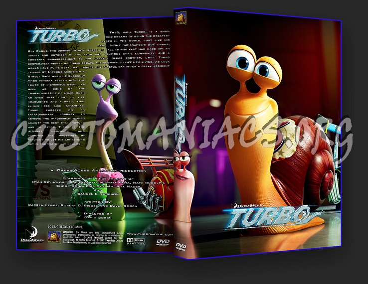 Turbo dvd cover