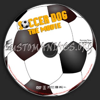 Soccer Dog: The Movie dvd label
