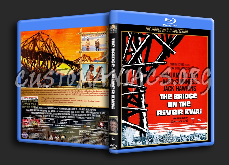 The Bridge on the River Kwai blu-ray cover