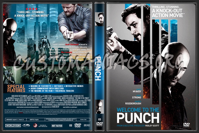 Welcome To The Punch dvd cover