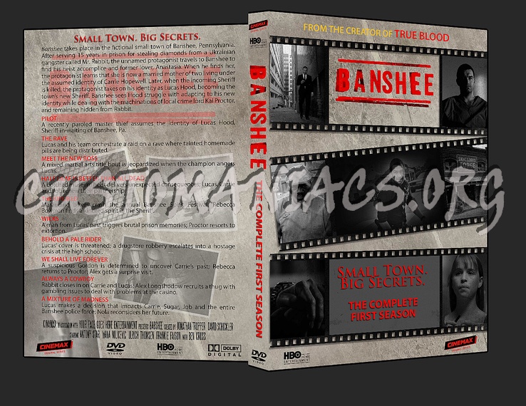 Banshee - Season 1 dvd cover