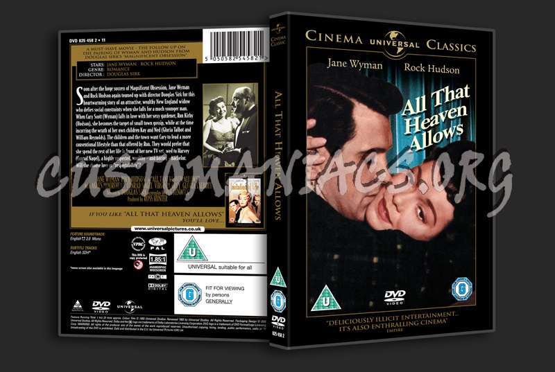 All That Heaven Allows dvd cover