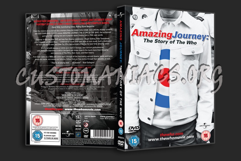 Amazing Journey The Story of the Who dvd cover