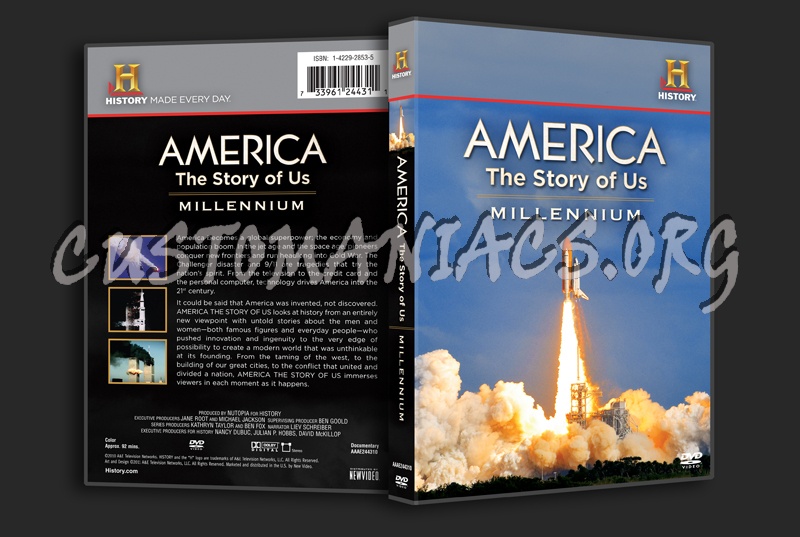 America The Story of Us: Millennium dvd cover