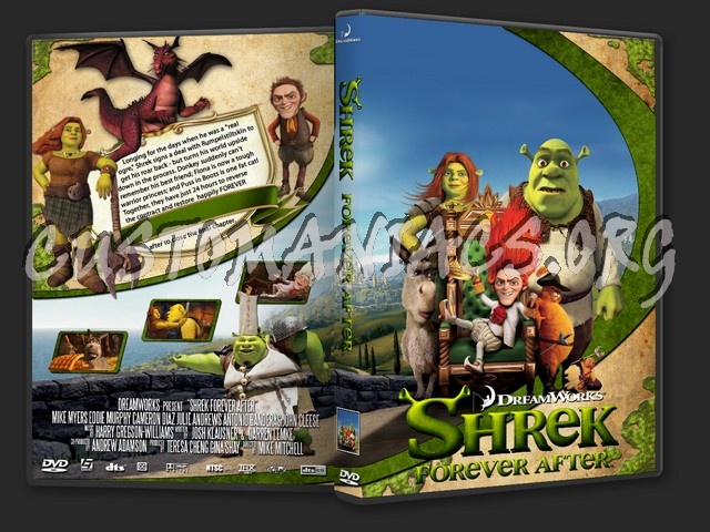Shrek Forever After ( The Animation Collection ) dvd cover