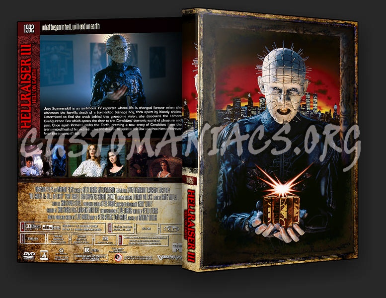 Hellraiser III: Hell on Earth dvd cover