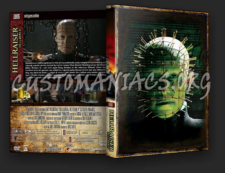 Hellraiser: Hellworld dvd cover