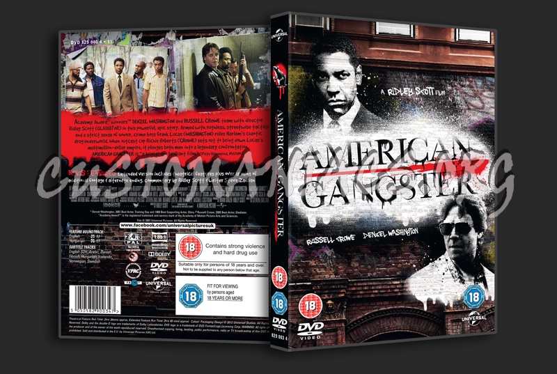 American Gangster dvd cover