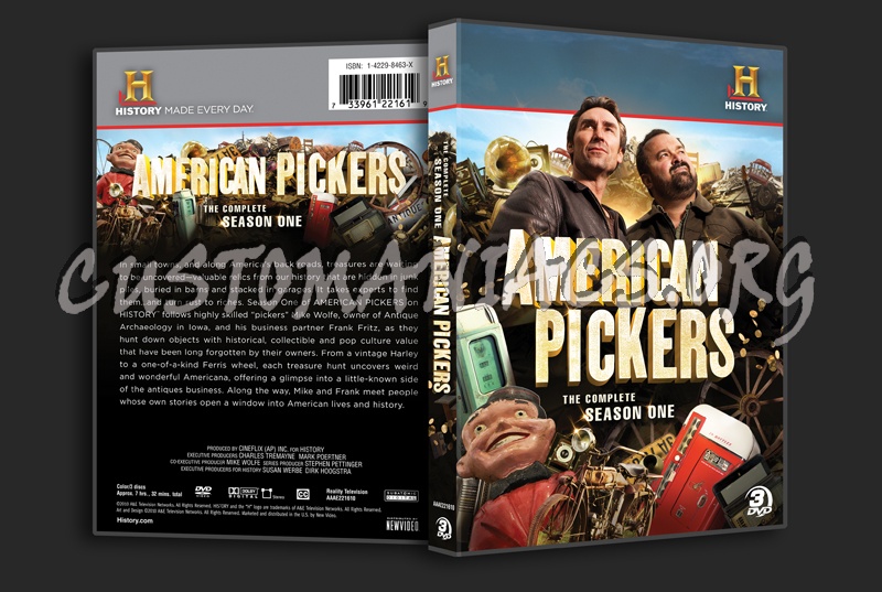 American Pickers Season 1 dvd cover