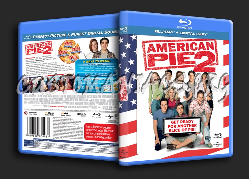 American Pie 2 blu-ray cover