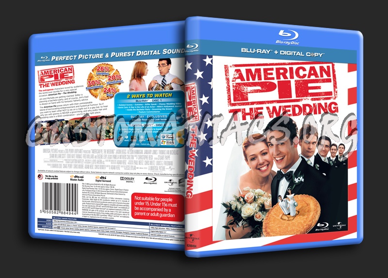 American Pie The Wedding blu-ray cover