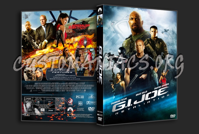 G.I. Joe: Retaliation dvd cover