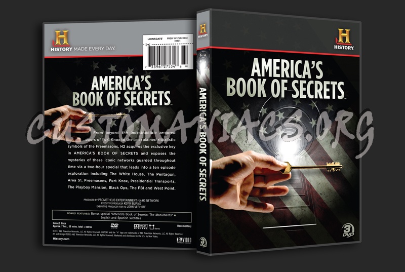America's Book of Secrets dvd cover