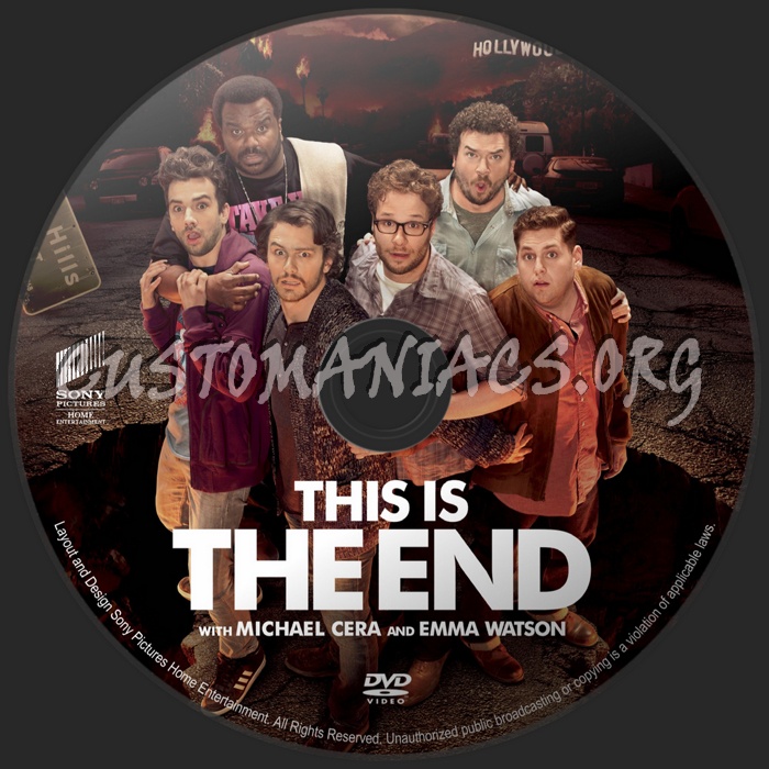 This Is the End dvd label