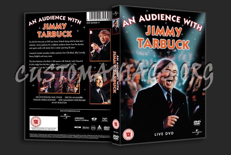 An Audience With Jimmy Tarbuck dvd cover