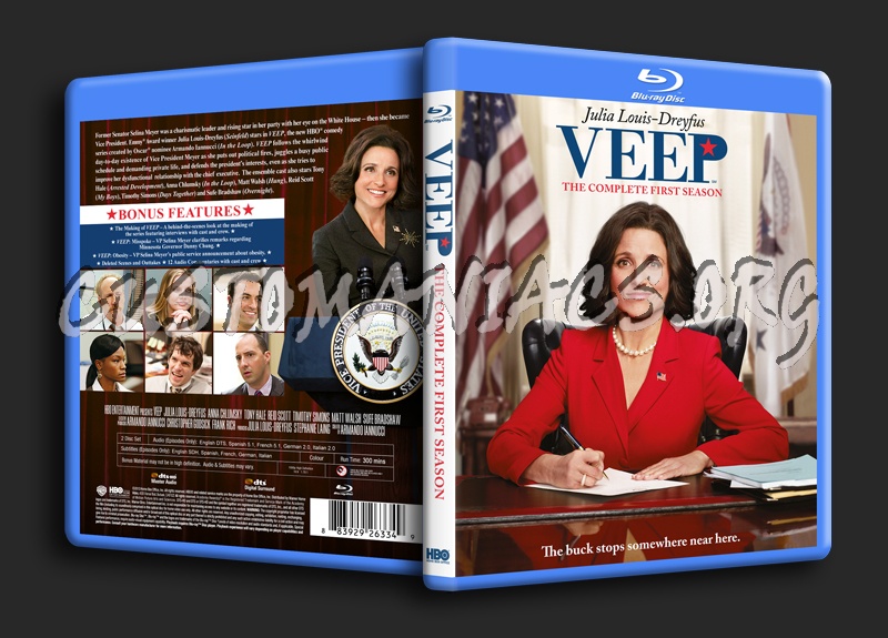 Veep Season 1 blu-ray cover