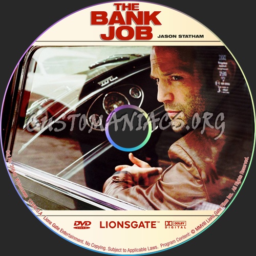 The Bank Job dvd label