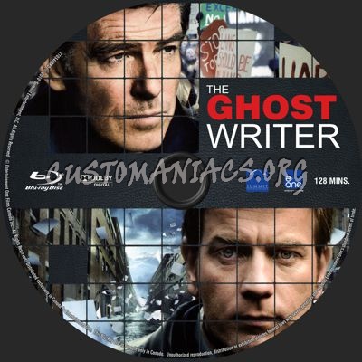 The Ghost Writer blu-ray label