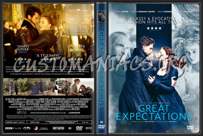 Great Expectations (2012) dvd cover