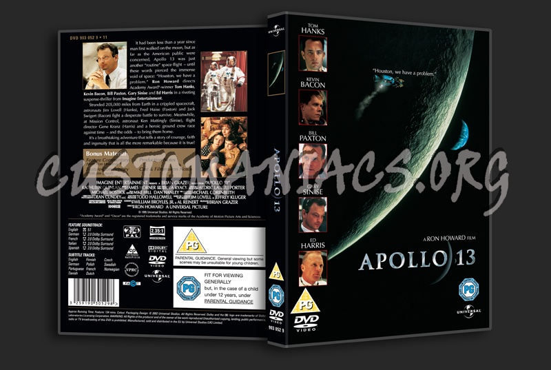 Apollo 13 dvd cover