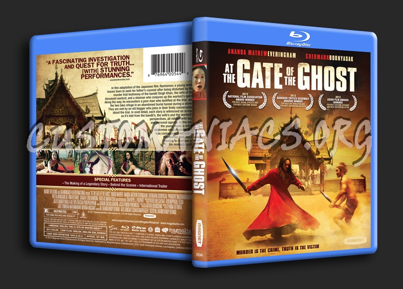 At the Gate of the Ghost blu-ray cover