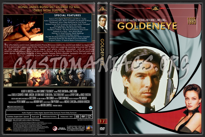 James Bond (007) Collection Goldeneye (17) dvd cover