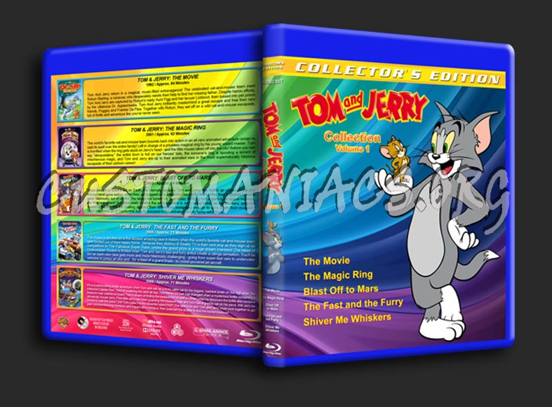 Tom and Jerry Collection - Volume 1 blu-ray cover