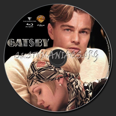 The Great Gatsby (2013) blu-ray label