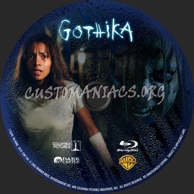 Gothika blu-ray label