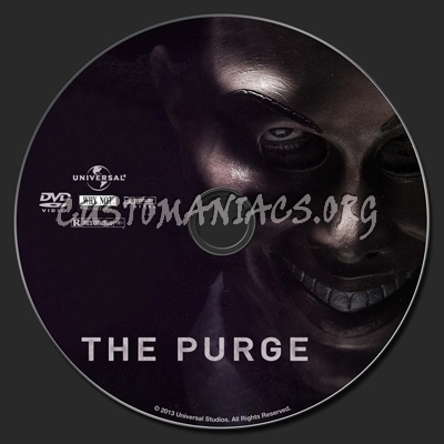 The Purge (2013) dvd label