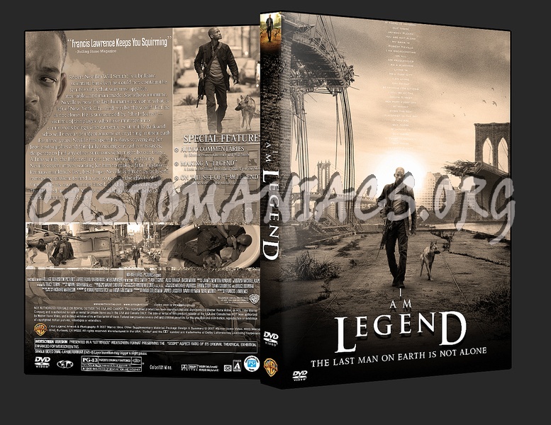 I Am Legend dvd cover