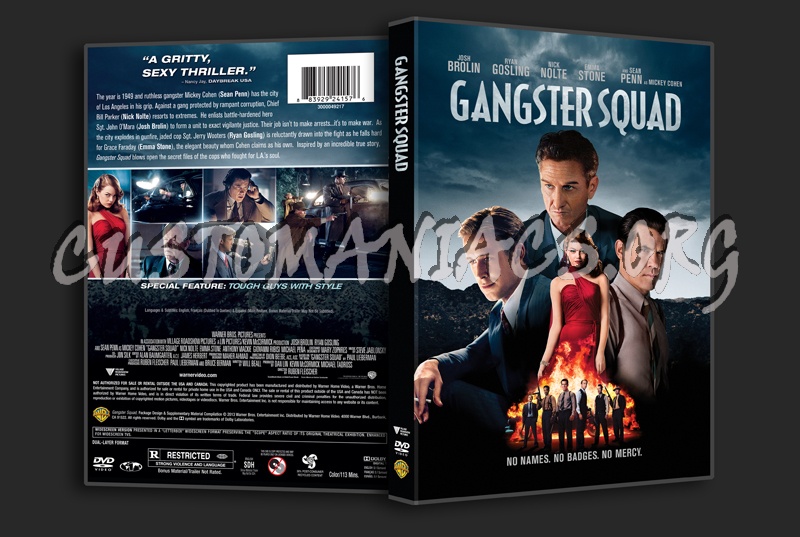 Gangster Squad dvd cover