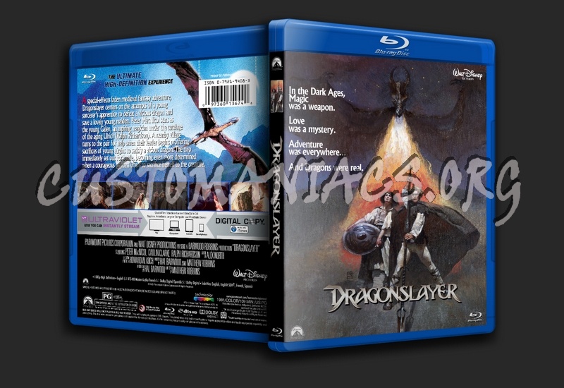 Dragonslayer (1981) blu-ray cover