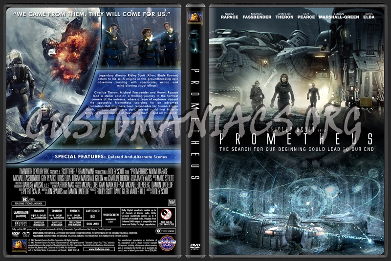 Prometheus dvd cover