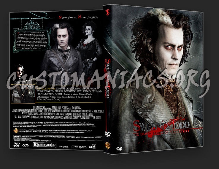 Sweeney Todd dvd cover