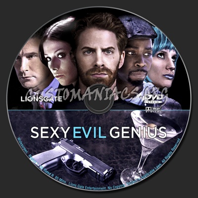 Sexy Evil Genius dvd label