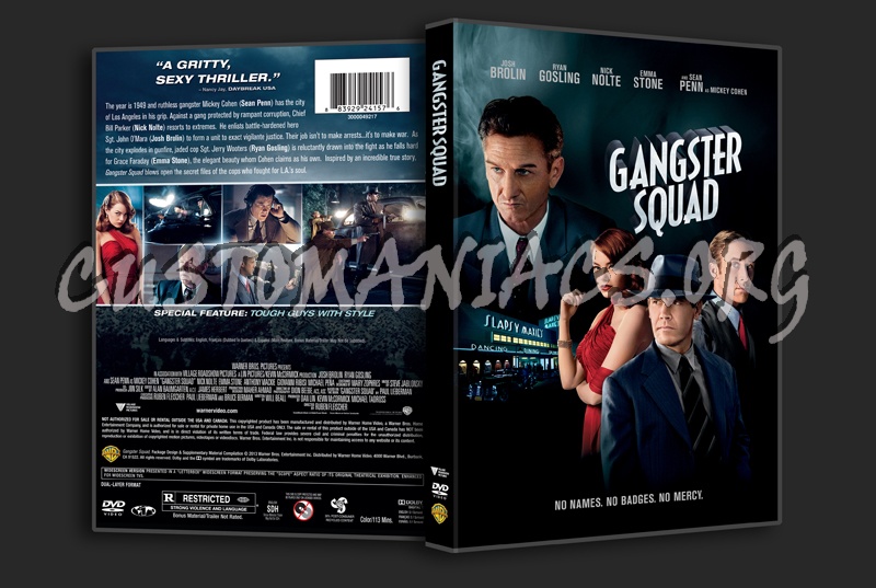 Gangster Squad dvd cover