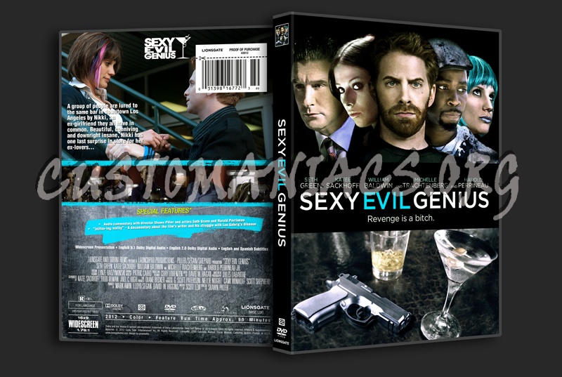Sexy Evil Genius dvd cover