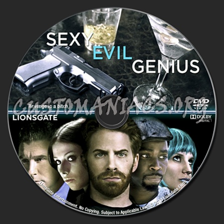 Sexy Evil Genius dvd label