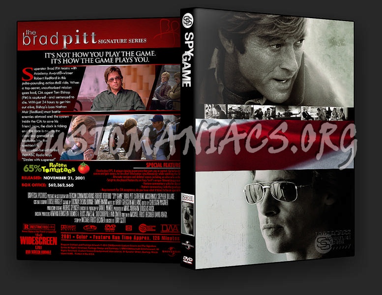 Spy Game dvd cover