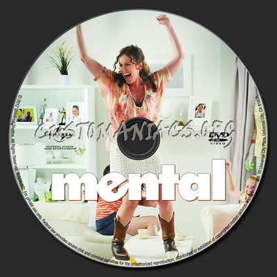 Mental dvd label