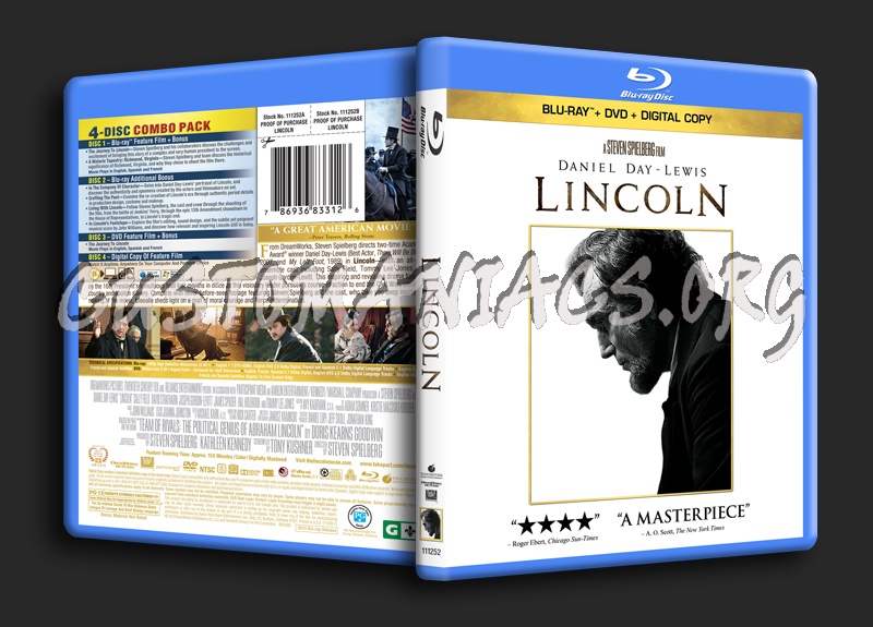 Lincoln blu-ray cover