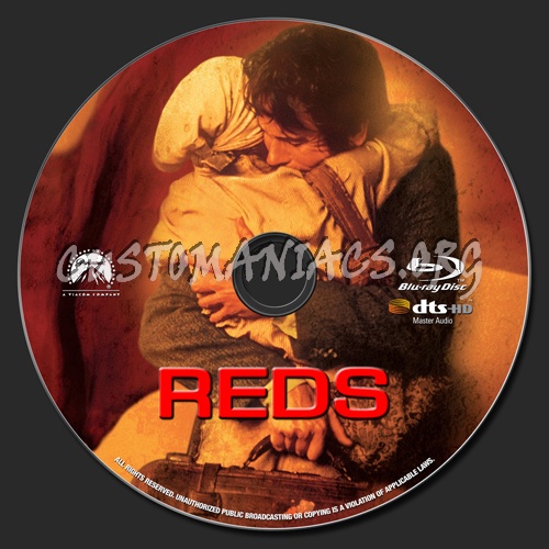 Reds blu-ray label