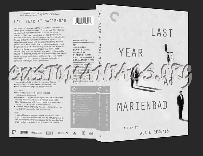 478 - Last Year At Marienbad dvd cover