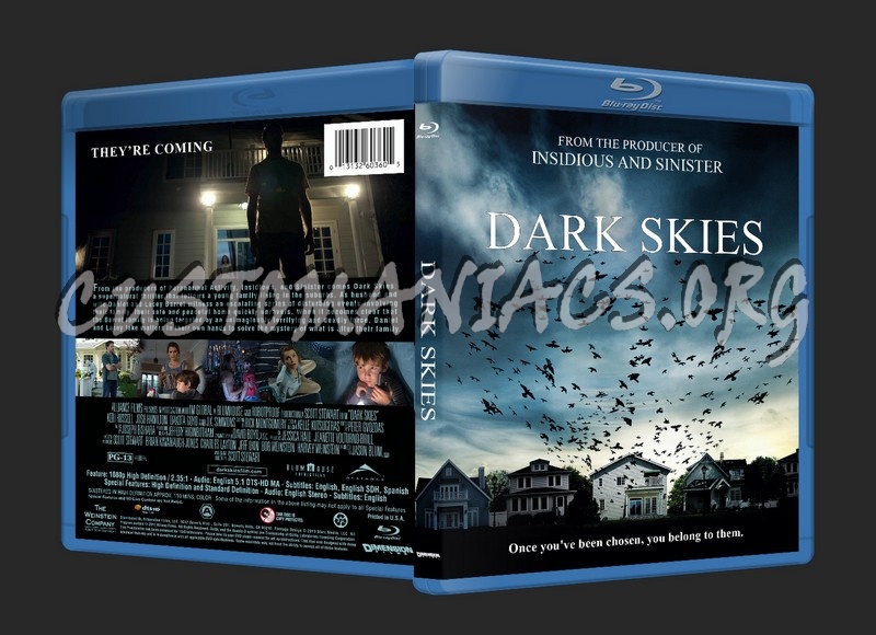 Dark Skies blu-ray cover