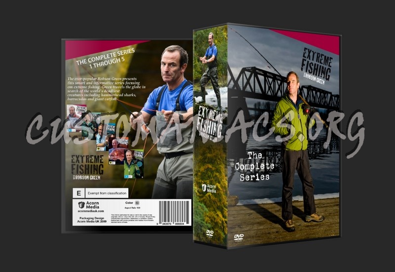 Extreme Fishing with Robson Green (Complete) dvd cover