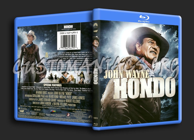 Hondo blu-ray cover