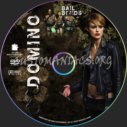 Domino dvd label